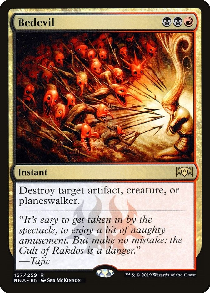 Image for Bedevil (Ravnica Allegiance) (157) - Magic: The Gathering