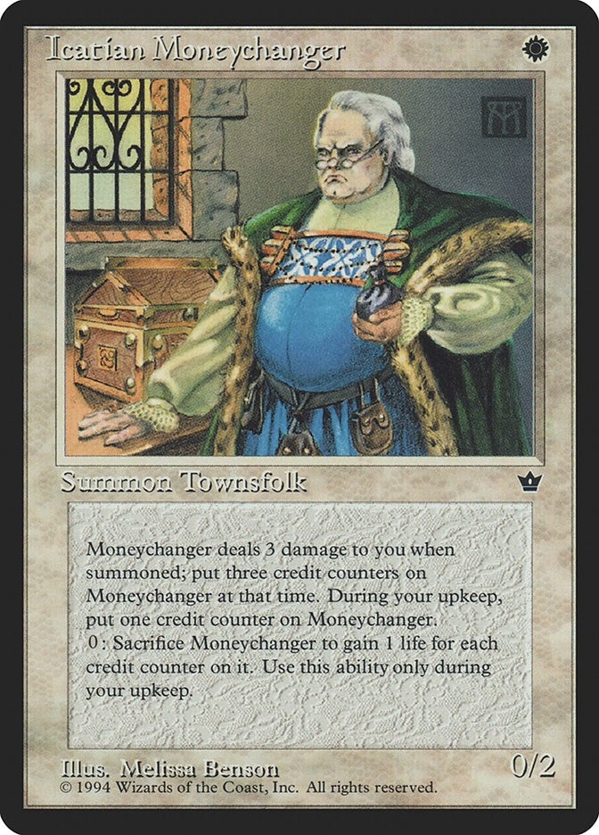 Image for Icatian Moneychanger (Benson) (Fallen Empires) - Magic: The Gathering