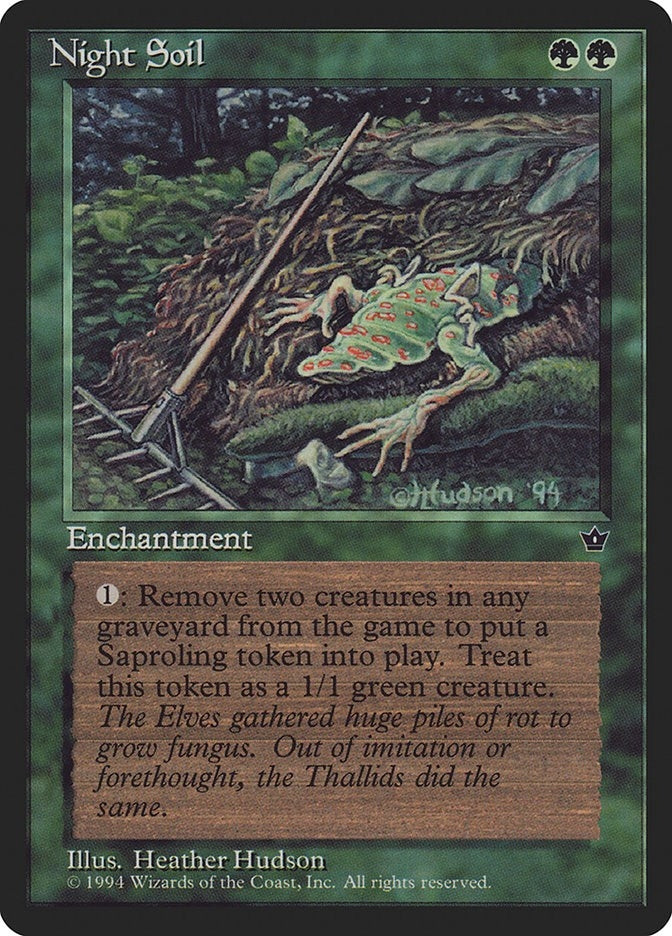 Image for Night Soil (Hudson) (Fallen Empires) - Magic: The Gathering