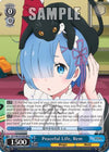 Image for Peaceful Life, Rem (RRR) (Re:ZERO) (RZ/S46-E058R RRR) - Weiss Schwarz