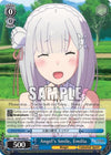 Image for Angel's Smile, Emilia (Re:ZERO) (RZ/S46-E062 R) - Weiss Schwarz