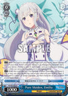 Image for Pure Maiden, Emilia (Re:ZERO) (RZ/S46-E064 R) - Weiss Schwarz