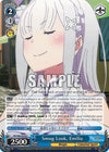 Image for Smug Look, Emilia (Re:ZERO) (RZ/S46-E078 U) - Weiss Schwarz