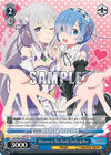 Image for Welcome to This World! Emilia & Rem (Re:ZERO) (RZ/S46-TE35 TD) - Weiss Schwarz