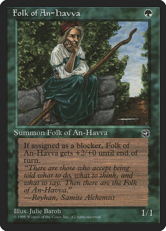 Image for Folk of An-Havva [Version 2] (Homelands) - Magic: The Gathering