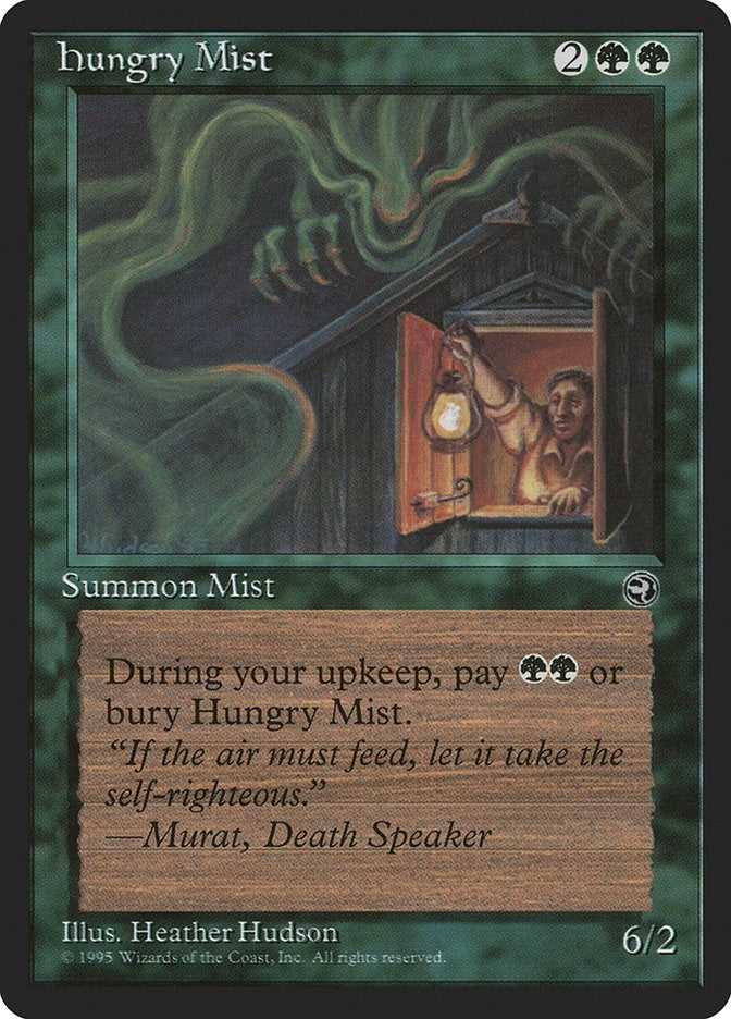 Image for Hungry Mist [Version 2] (Homelands) (88) - Magic: The Gathering