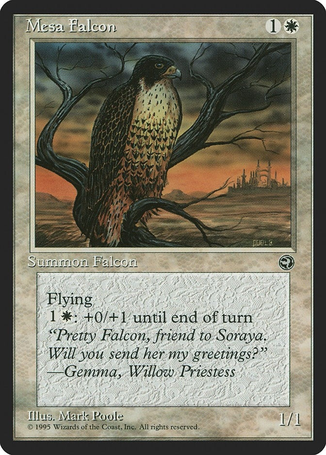 Image for Mesa Falcon [Version 2] (Homelands) (10) - Magic: The Gathering