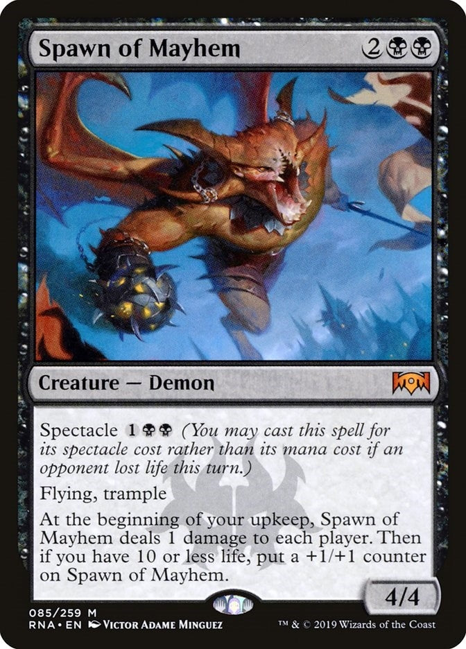 Image for Spawn of Mayhem (Ravnica Allegiance) (85) - Magic: The Gathering
