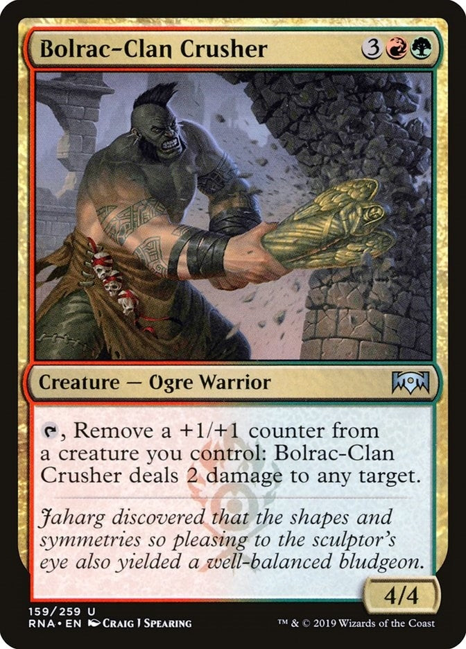 Image for Bolrac-Clan Crusher (Ravnica Allegiance) (159) - Magic: The Gathering