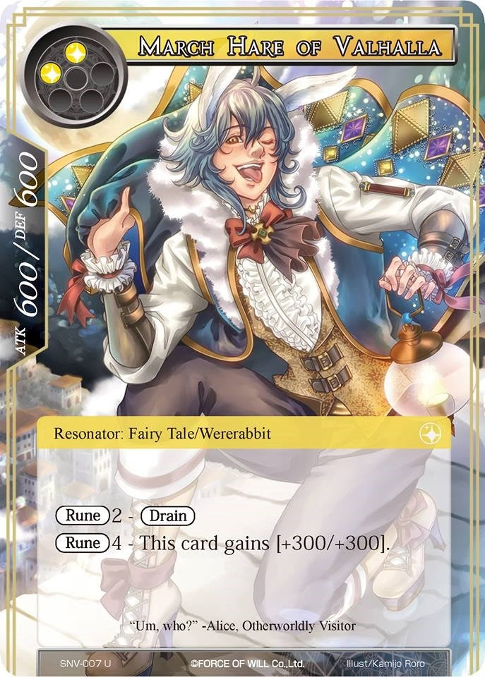 Image for March Hare of Valhalla (The Strangers of New Valhalla) (SNV-007) - Force of Will