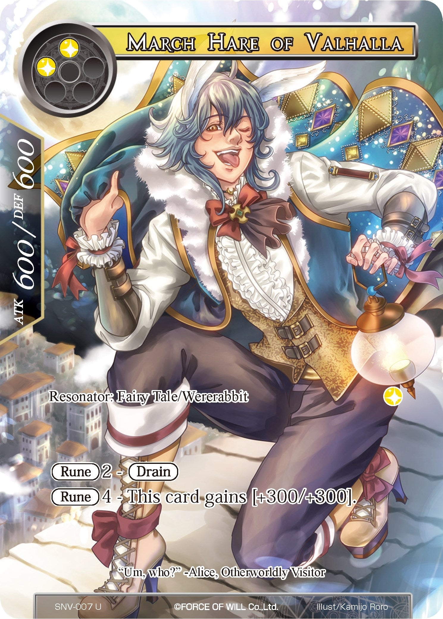 Image for March Hare of Valhalla (Full Art) (The Strangers of New Valhalla) (SNV-007) - Force of Will