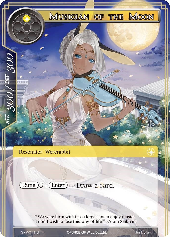 Image for Musician of the Moon (The Strangers of New Valhalla) (SNV-011) - Force of Will