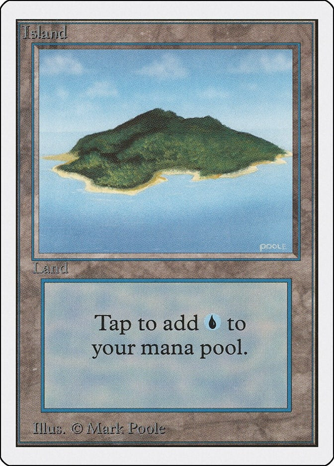 Image for Island (B) (Unlimited Edition) - Magic: The Gathering