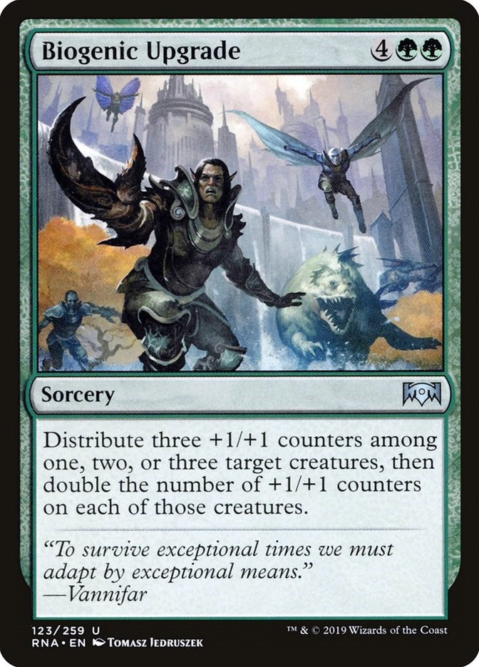 Image for Biogenic Upgrade (Ravnica Allegiance) (123) - Magic: The Gathering