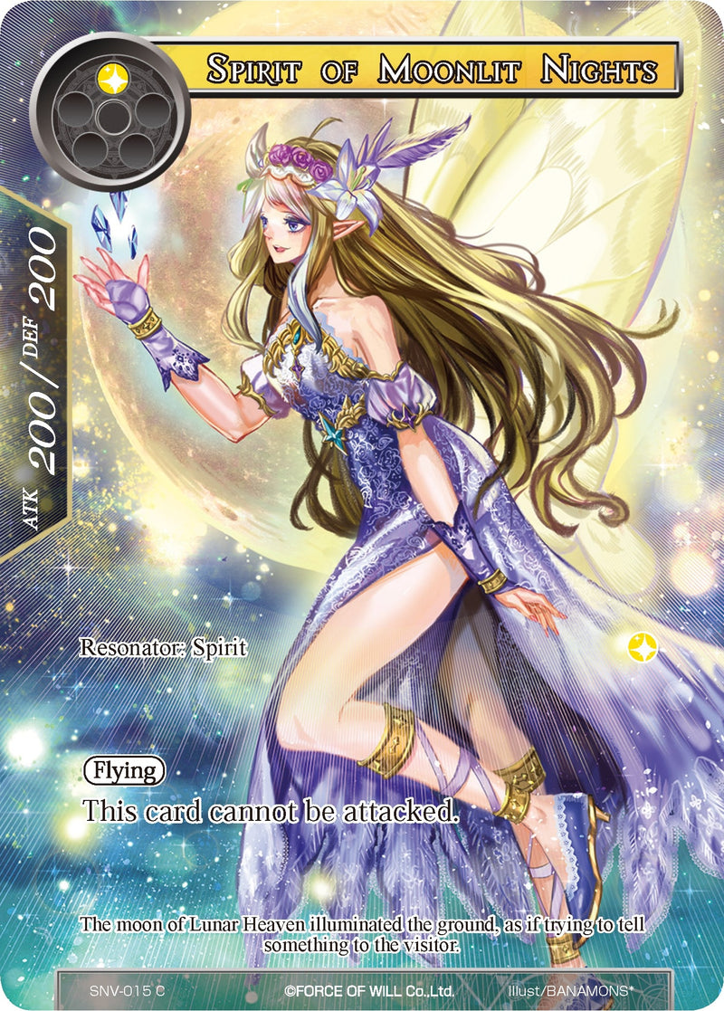 Image for Spirit of Moonlit Nights (Full Art) (The Strangers of New Valhalla) (SNV-015) - Force of Will