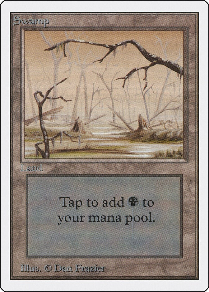 Image for Swamp (B) (Unlimited Edition) - Magic: The Gathering