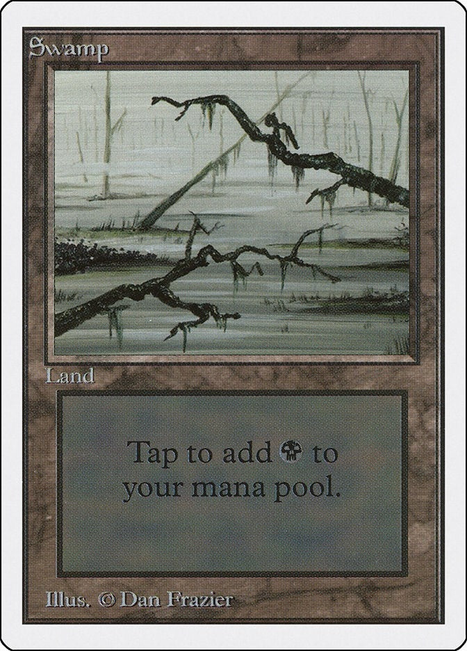 Image for Swamp (C) (Unlimited Edition) - Magic: The Gathering