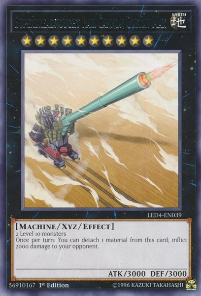 Image for Superdreadnought Rail Cannon Gustav Max (Legendary Duelists: Sisters of the Rose) (LED4-EN039) - YuGiOh