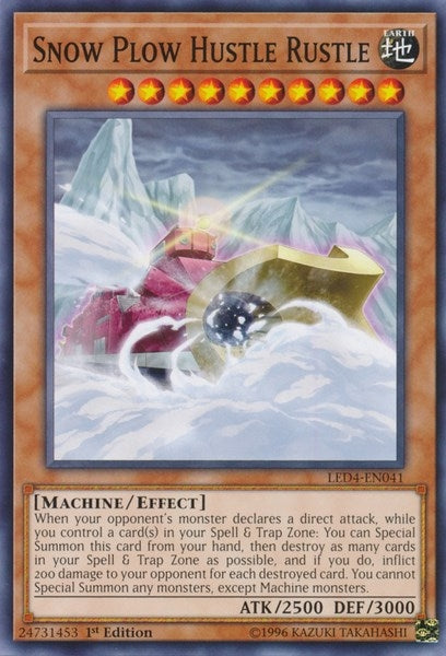 Image for Snow Plow Hustle Rustle (Legendary Duelists: Sisters of the Rose) (LED4-EN041) - YuGiOh