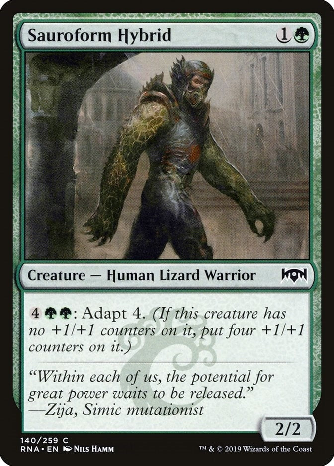 Image for Sauroform Hybrid (Ravnica Allegiance) (140) - Magic: The Gathering