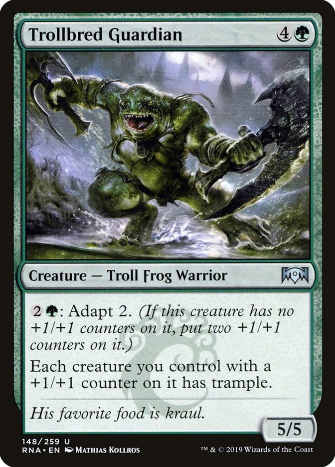 Image for Trollbred Guardian (Ravnica Allegiance) (148) - Magic: The Gathering