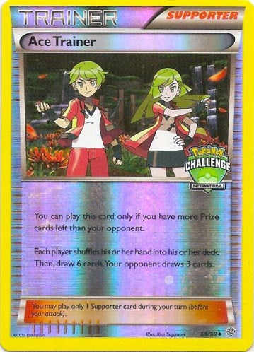 Image for Ace Trainer - 69/98 (International Challenge) [Staff] (League & Championship Cards) (069/098) - Pokemon