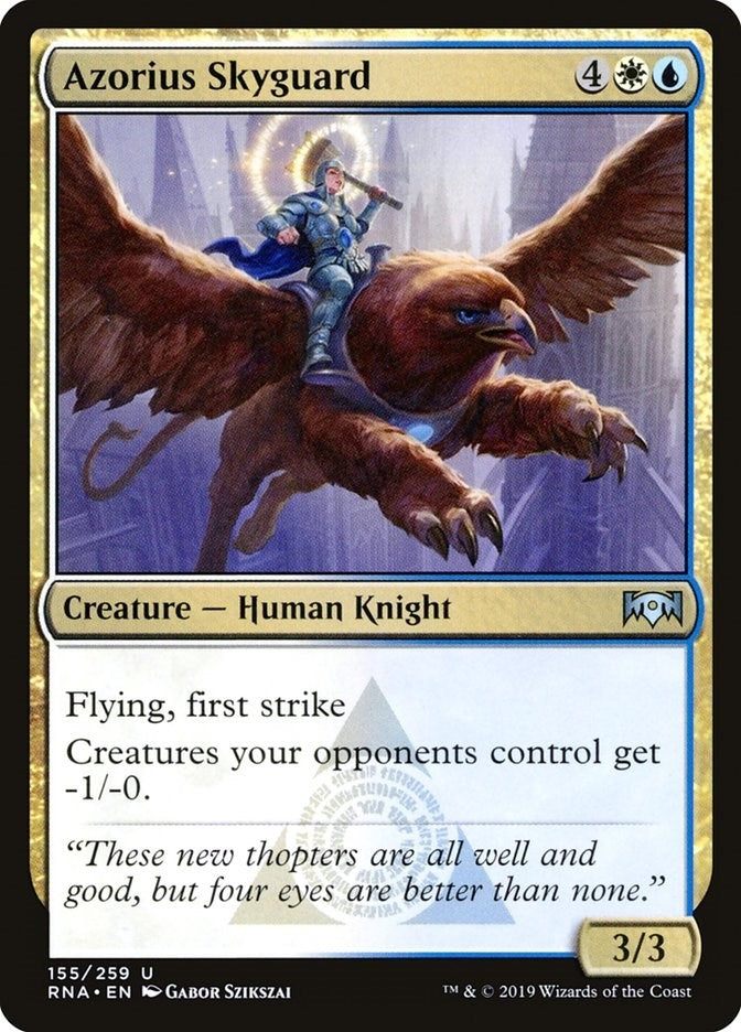 Image for Azorius Skyguard (Ravnica Allegiance) (155) - Magic: The Gathering