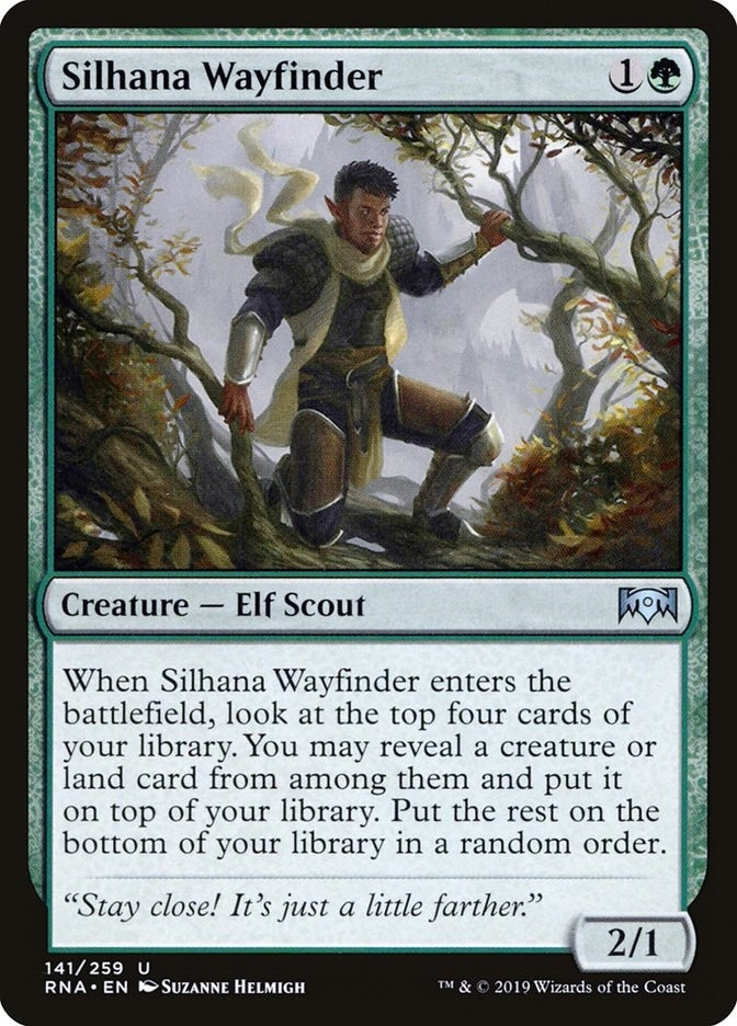 Image for Silhana Wayfinder (Ravnica Allegiance) (141) - Magic: The Gathering