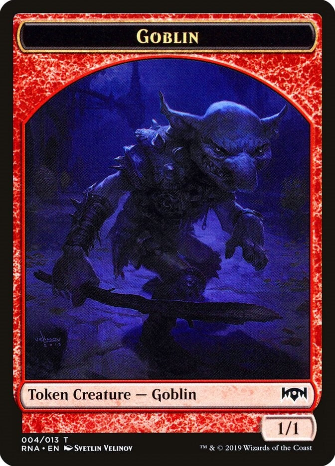 Image for Goblin Token (Ravnica Allegiance) (4) - Magic: The Gathering