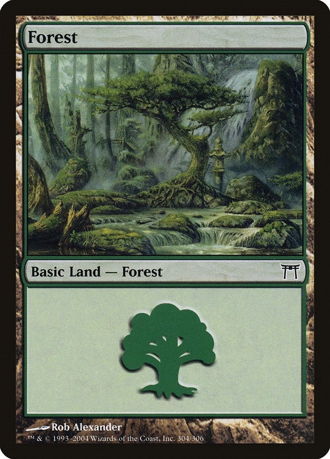 Image for Forest (304) (Champions of Kamigawa) (304) - Magic: The Gathering