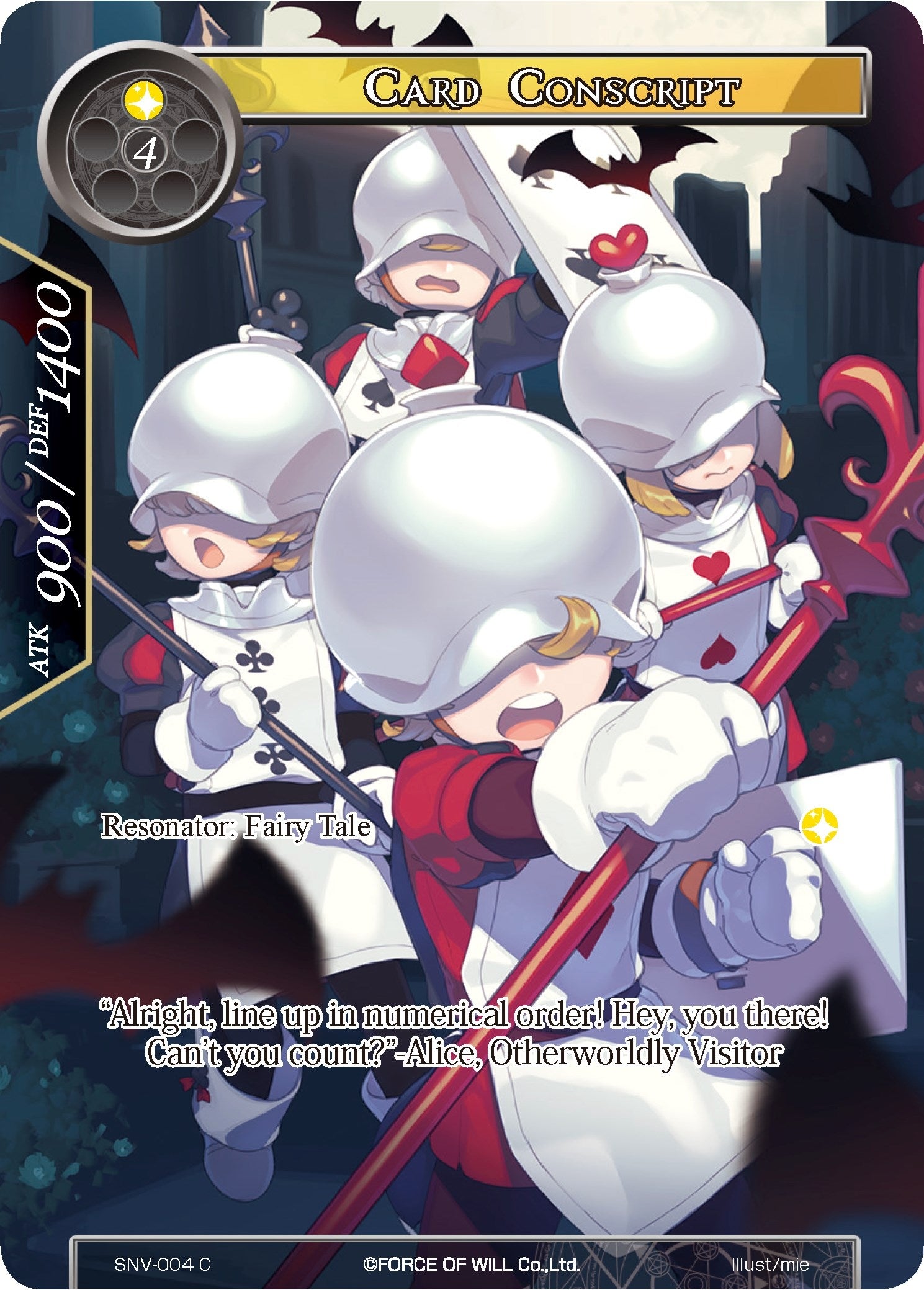 Image for Card Conscript (Full Art) (The Strangers of New Valhalla) (SNV-004) - Force of Will