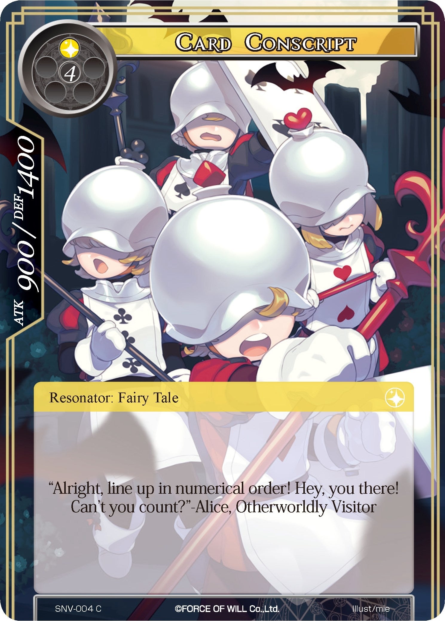 Image for Card Conscript (The Strangers of New Valhalla) (SNV-004) - Force of Will