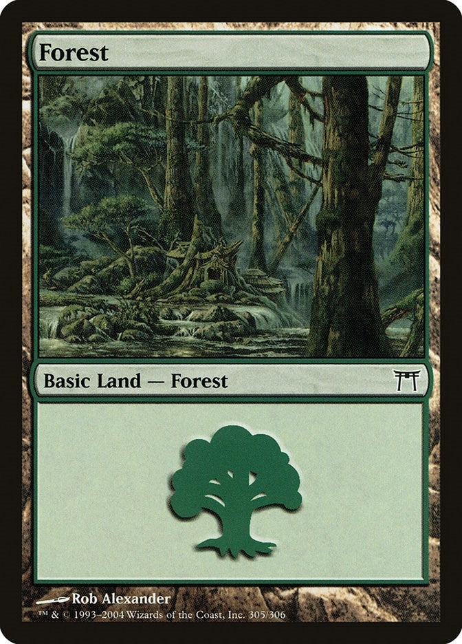 Image for Forest (305) (Champions of Kamigawa) (305) - Magic: The Gathering