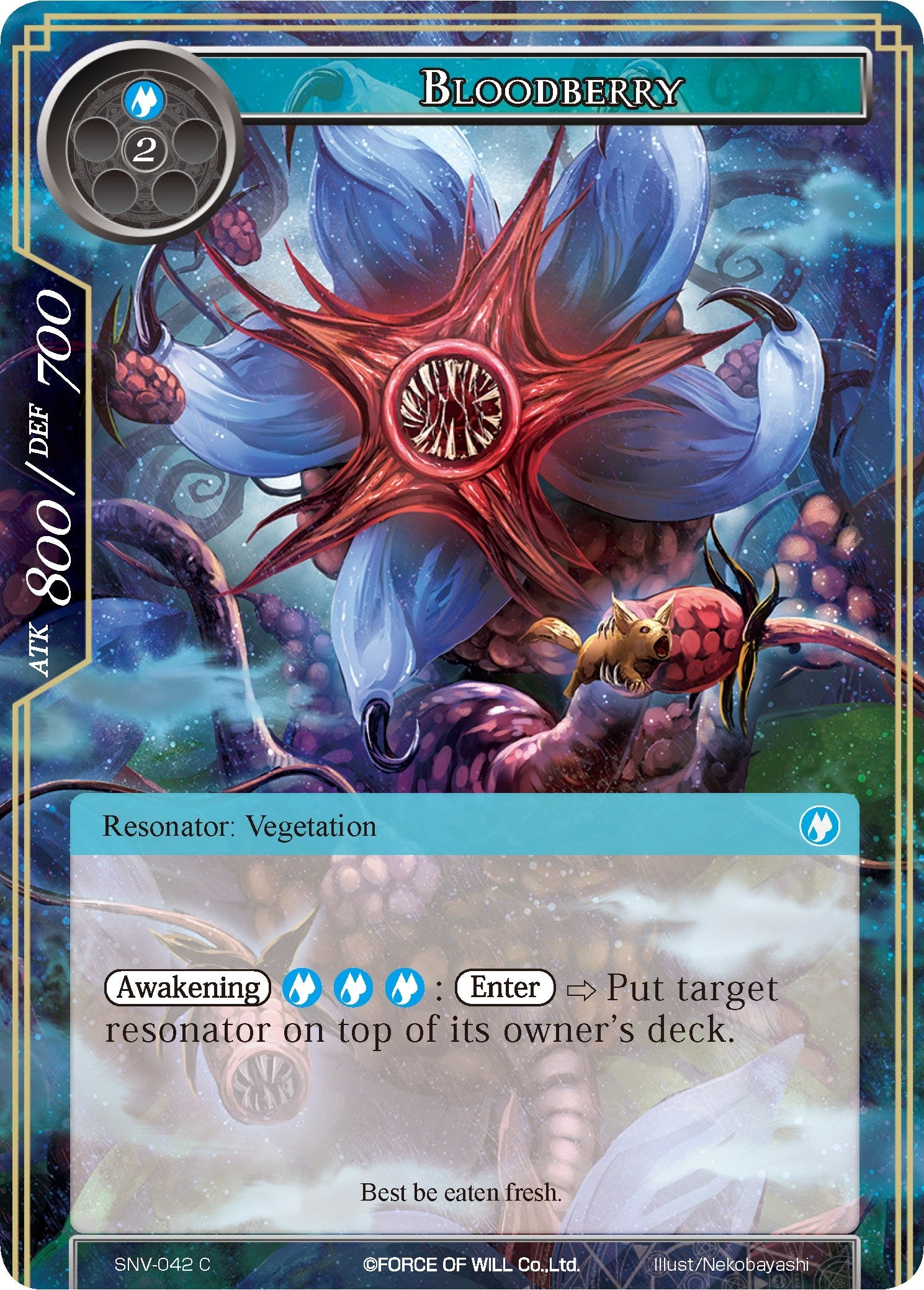 Image for Bloodberry (The Strangers of New Valhalla) (SNV-042) - Force of Will
