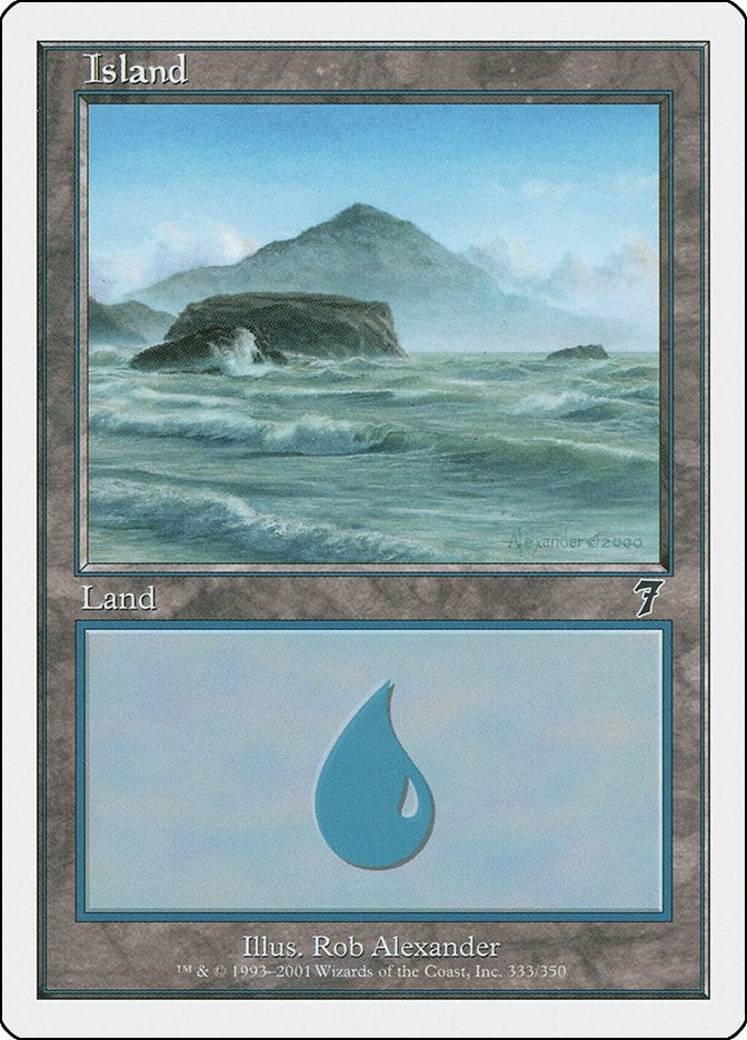 Image for Island (333) (7th Edition) (333) - Magic: The Gathering