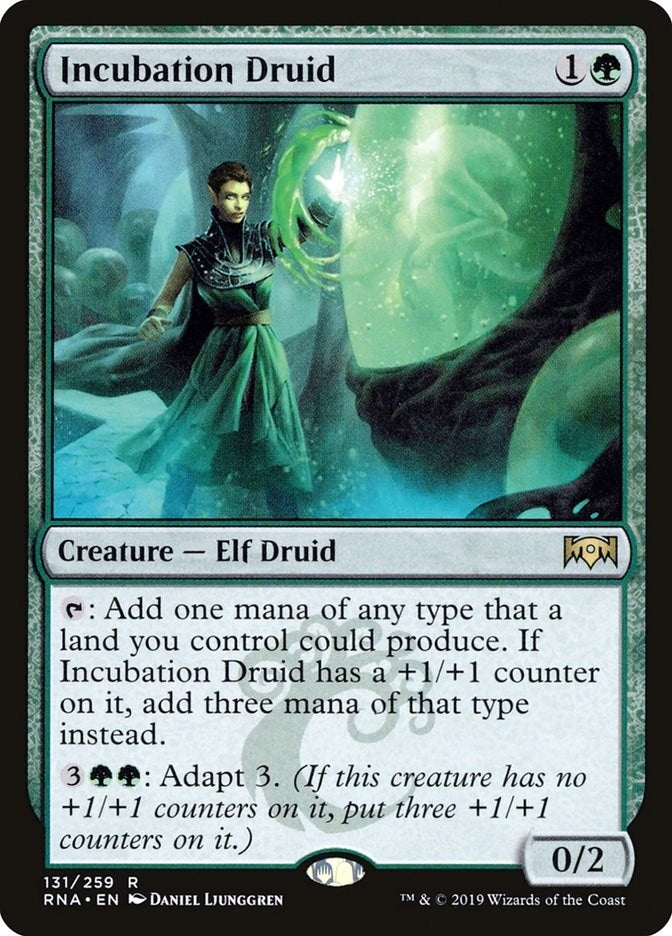 Image for Incubation Druid (Ravnica Allegiance) (131) - Magic: The Gathering