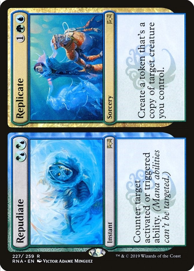 Image for Repudiate // Replicate (Ravnica Allegiance) (227) - Magic: The Gathering