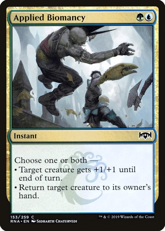 Image for Applied Biomancy (Ravnica Allegiance) (153) - Magic: The Gathering
