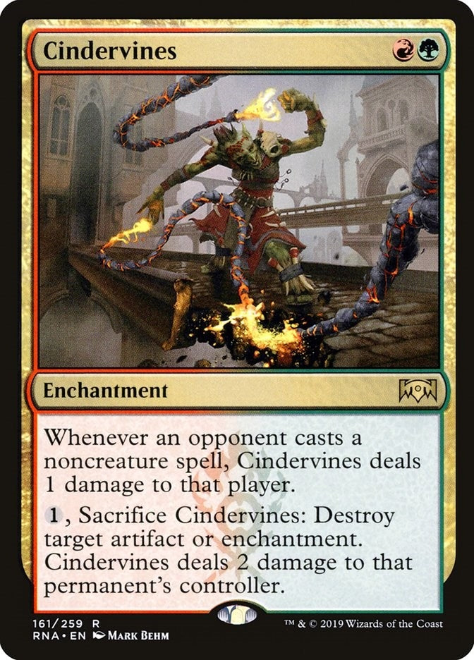 Image for Cindervines (Ravnica Allegiance) (161) - Magic: The Gathering