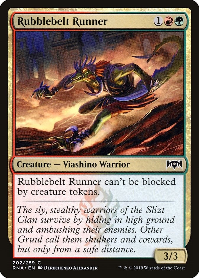Image for Rubblebelt Runner (Ravnica Allegiance) (202) - Magic: The Gathering