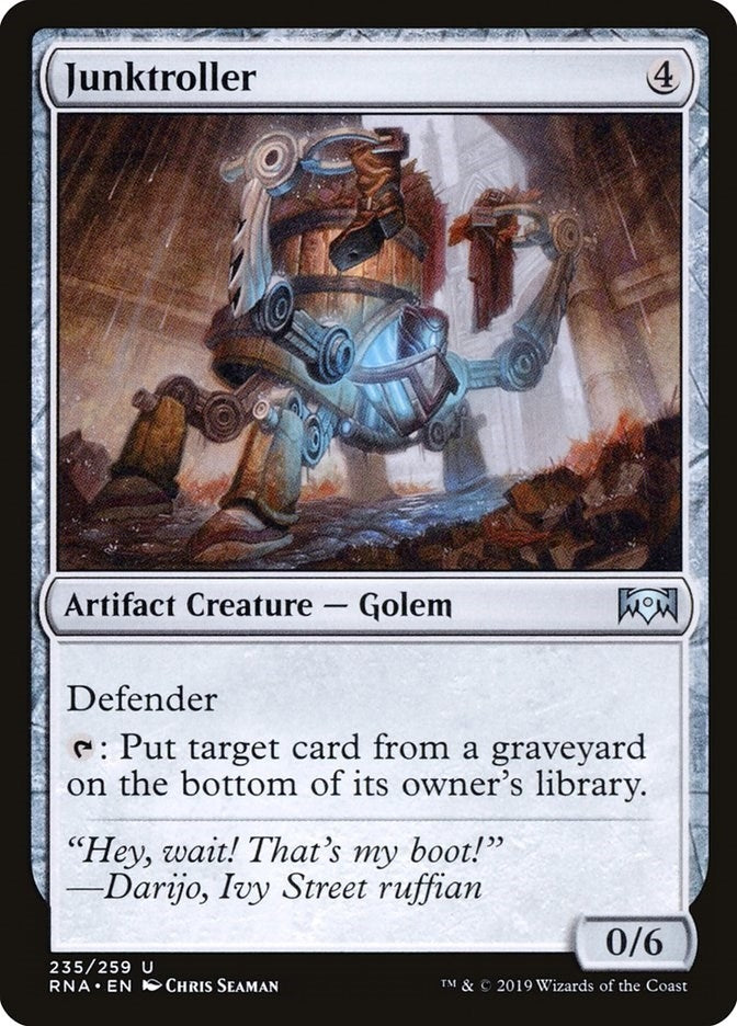 Image for Junktroller (Ravnica Allegiance) (235) - Magic: The Gathering