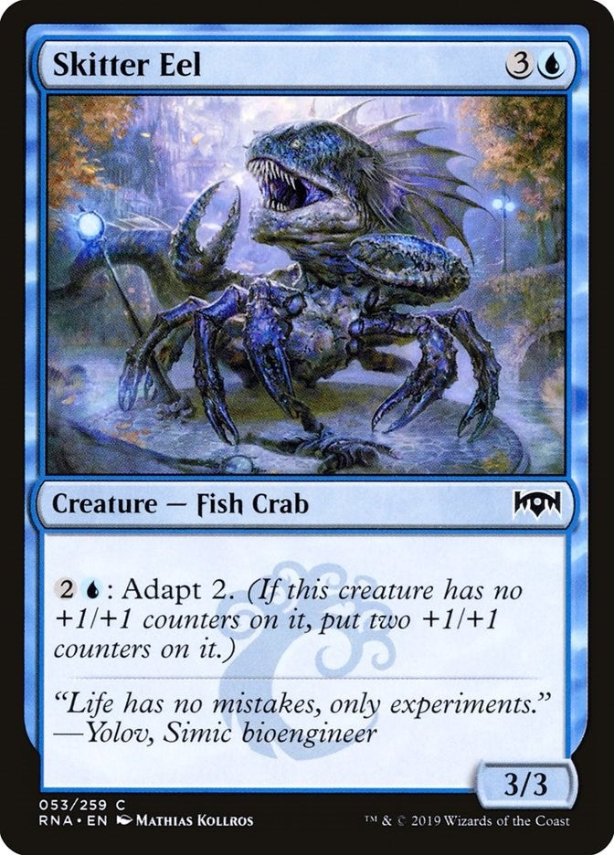 Image for Skitter Eel (Ravnica Allegiance) (53) - Magic: The Gathering