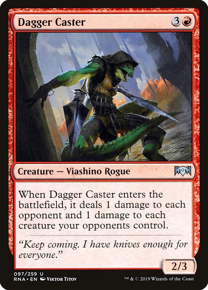 Image for Dagger Caster (Ravnica Allegiance) (97) - Magic: The Gathering