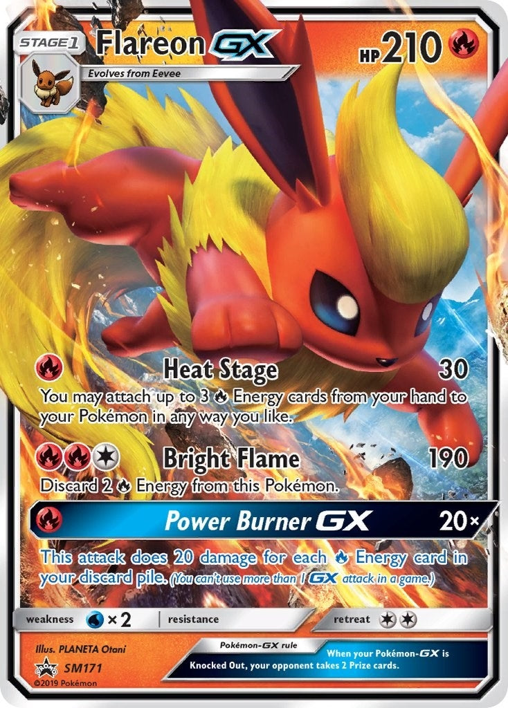 Image for Flareon GX - SM171 (SM Promos) (SM171) - Pokemon