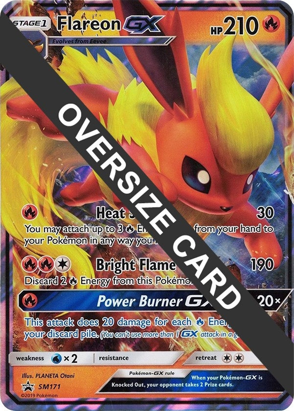Image for Flareon GX - SM171 (SM Black Star Promo) (Jumbo Cards) (SM171) - Pokemon