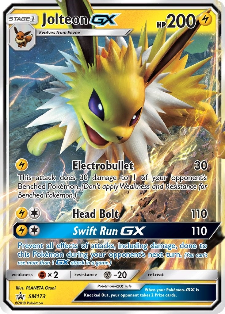 Image for Jolteon GX - SM173 (SM Promos) (SM173) - Pokemon