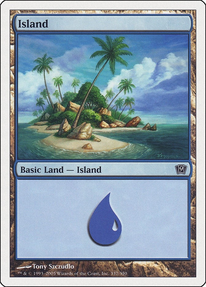 Image for Island (337) (9th Edition) (337) - Magic: The Gathering