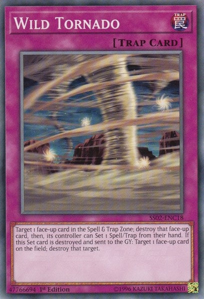 Image for Wild Tornado (Speed Duel Decks: Duelists of Tomorrow) (SS02-ENC18) - YuGiOh