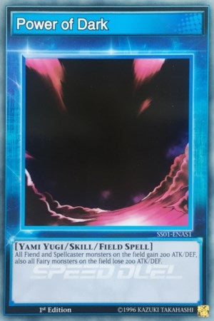 Image for Power of Dark (Speed Duel Decks: Destiny Masters) (SS01-ENAS1) - YuGiOh