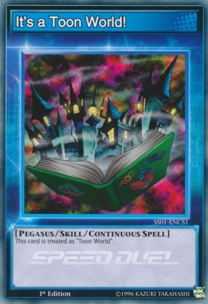 Image for It's a Toon World! (Speed Duel Decks: Destiny Masters) (SS01-ENCS1) - YuGiOh